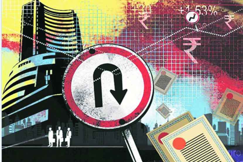 सेन्सेक्स, निफ्टी निर्देशांकात वर्षभरात एक-अंकी वाढ!