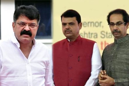 “आरेतल्या झाडांवर धनुष्यातून सोडला कमळाचा बाण”