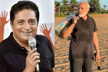 मोदींच्या साफसफाईवर प्रकाश राज यांचा मिष्किल सवाल