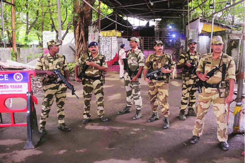 मतमोजणीसाठी तगडा बंदोबस्त
