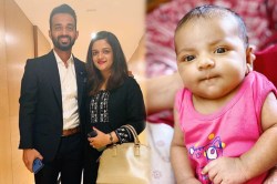 अजिंक्यने शेअर केला मुलीचा गोंडस फोटो, जाणून घ्या काय ठेवलं नाव