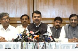 50:50 मुख्यमंत्री कधीही निर्णय झाला नाही – फडणवीस