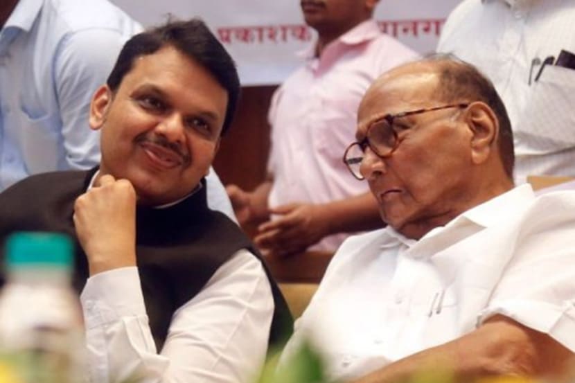 देवेंद्र फडणवीस आणि शरद पवार