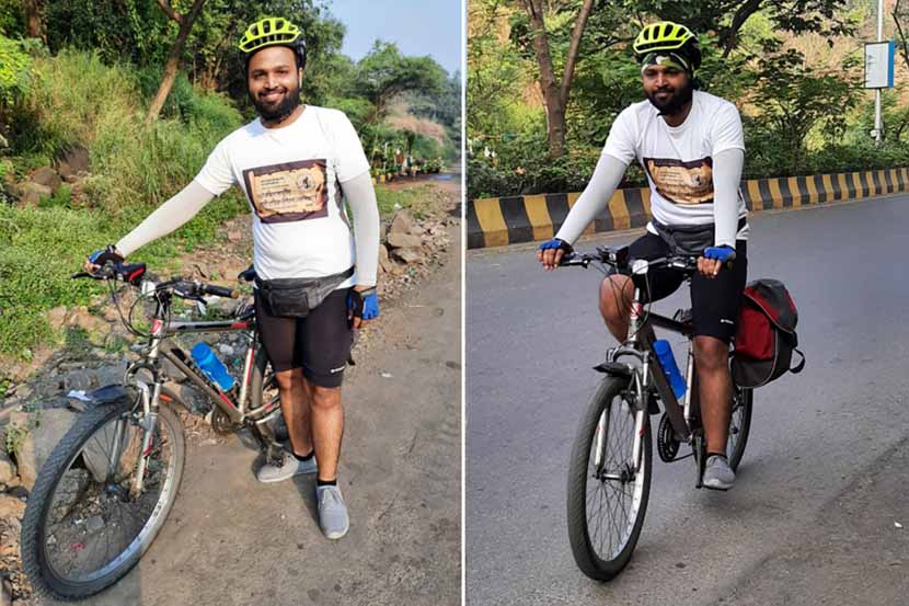पुणे ते उस्मानाबाद सायकल फेरी, साहित्य संमेलनासाठी सॉफ्टवेअर अभियंत्याचा अनोखा संकल्प