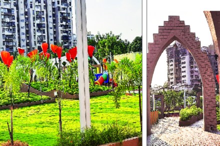 सानपाडा येथील ‘सेन्सरी पार्क’मधील कामे पूर्ण झाली आहेत.