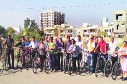 शारीरिक तंदुरुस्ती आणि प्रदूषणमुक्त शहरासाठी सायकल