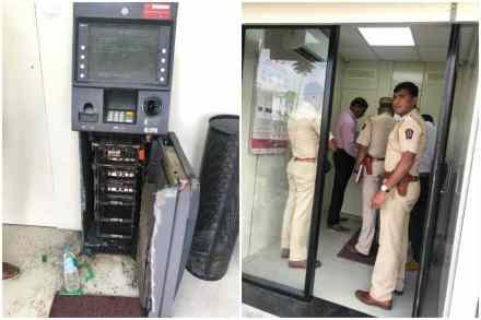 पिंपरी-चिंचवड : गॅस कटरच्या सहाय्याने एटीएम फोडून ११ लाख लंपास