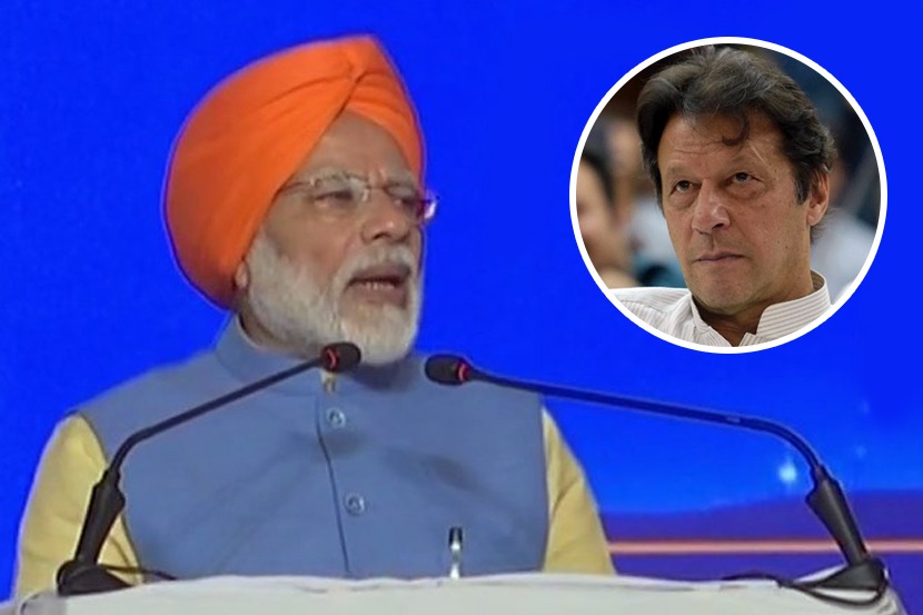 नरेंद्र मोदी आणि इम्रान खान