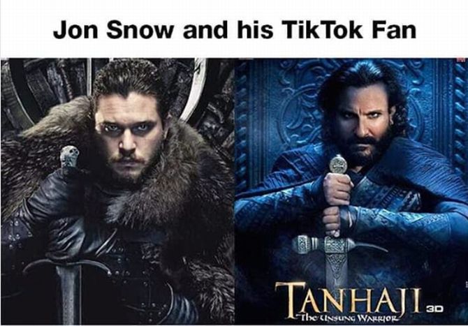 ‘तानाजी’ चित्रपटातील लूक समोर येताच सैफ झाला ट्रोल