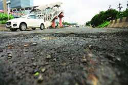 चोवीस तासांत खड्डे बुजविले!