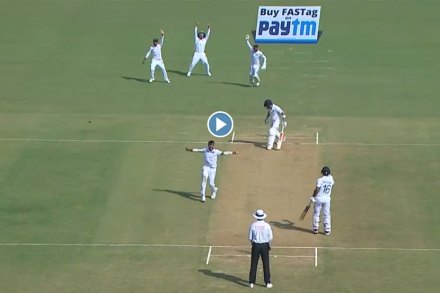 Video : कोहली शून्यावर बाद; पंचांनी ठरवले नाबाद, तरीही…