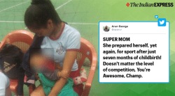 सुपर मॉम : मॅचच्या ‘ब्रेक’दरम्यान तिने केलं स्तनपान, सोशल मीडियावर कौतुकाचा वर्षाव