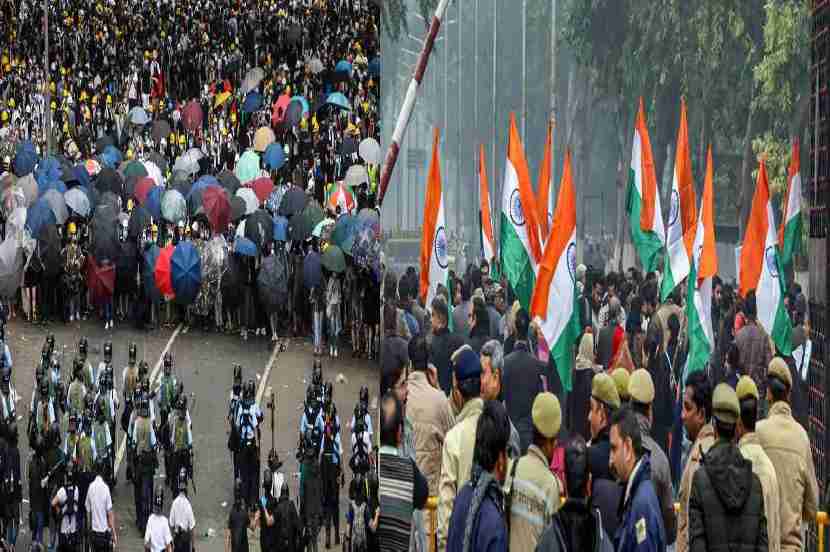 #CAAprotest : इंटरनेट ‘बॅन’,पण आंदोलक झाले ‘हॉंगकाँग पॅटर्नचे फॅन’