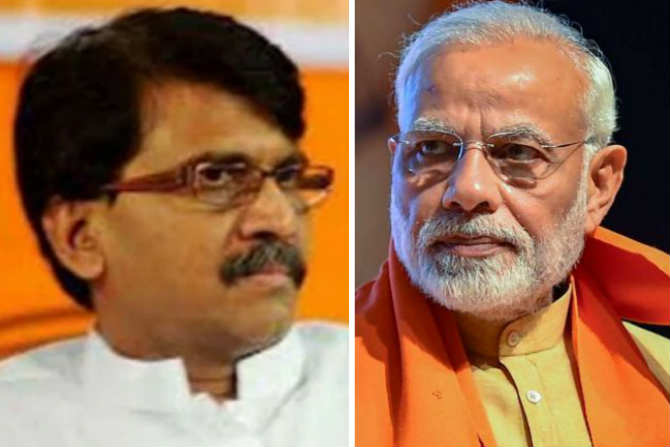 … हे म्हणजे भुकेल्या लांडग्याने भक्ष्यावर झडप घालणं; शिवसेनेचा केंद्रावर निशाणा