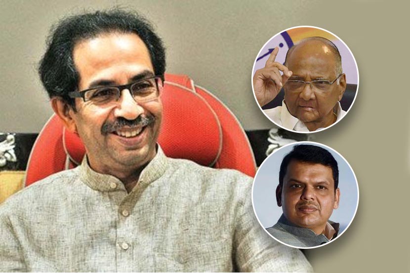 शरद पवारांमुळे कमीत कमी आमदारांमध्ये सरकार स्थापन करण्याचा चमत्कार – उद्धव ठाकरे