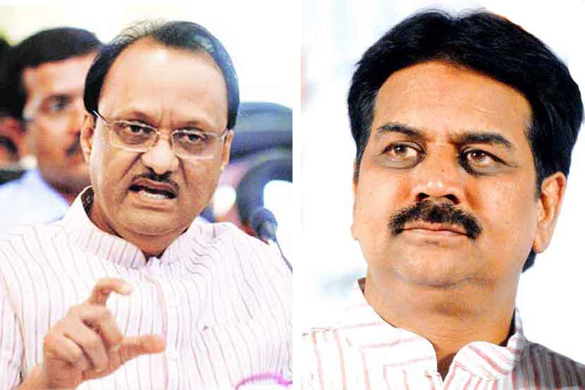 अजित पवार-हर्षवर्धन पाटील यांना शेजारी बघून अनेकांच्या उंचावल्या भूवया