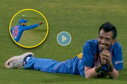 Video : भावा….. नादखुळा! चहलच्या थ्रोवर विराट फिदा