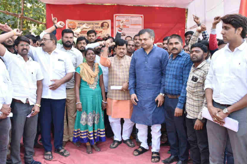 “३५०० मराठा उमेदवारांना नियुक्ती दया, अन्यथा सभागृह चालू देणार नाही”