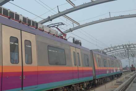 व्हिडिओ : पुणे मेट्रो धावली, ५०० मीटरपर्यंत घेण्यात आली चाचणी