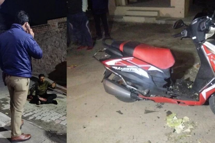 पत्नीला प्रियकरासोबत नको त्या अवस्थेत पाहिल्यानंतर पतीने बॉम्बने उडवलं घर