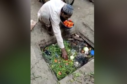 VIDEO: गटाराच्या पाण्यात धुतली जात होती भाजी, व्हिडीओ पाहून तुम्हालाही धक्का बसेल