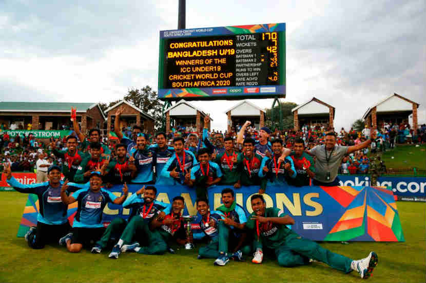 U-19 World : भारताने विजयाची संधी गमावली, बांगलादेशने पटकावलं पहिलं विजेतेपद