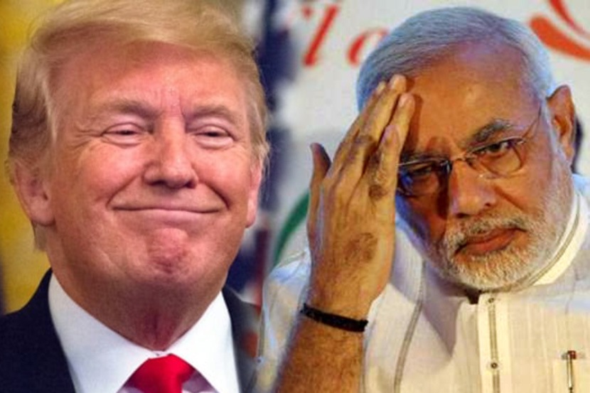 ट्रम्प यांच्या भारत दौऱ्यादरम्यानचे ट्रेण्ड