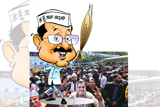 भाजपाच्या या आक्रमक प्रचाराला आपचे प्रमुख अरिवद केजरीवाल यांनी तितक्याच संयमाने तोंड दिले.