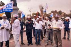 दिल्ली विजयाचा कोल्हापुरात ‘आप’कडून जल्लोष