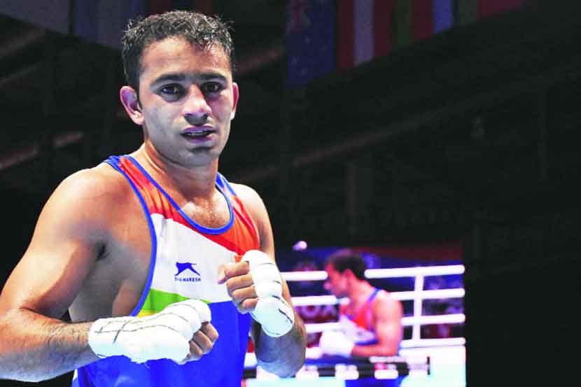 जागतिक  बॉक्सिंग क्रमवारी : अमित पांघल अग्रस्थानी जागतिक  बॉक्सिंग क्रमवारी : अमित पांघल अग्रस्थानी