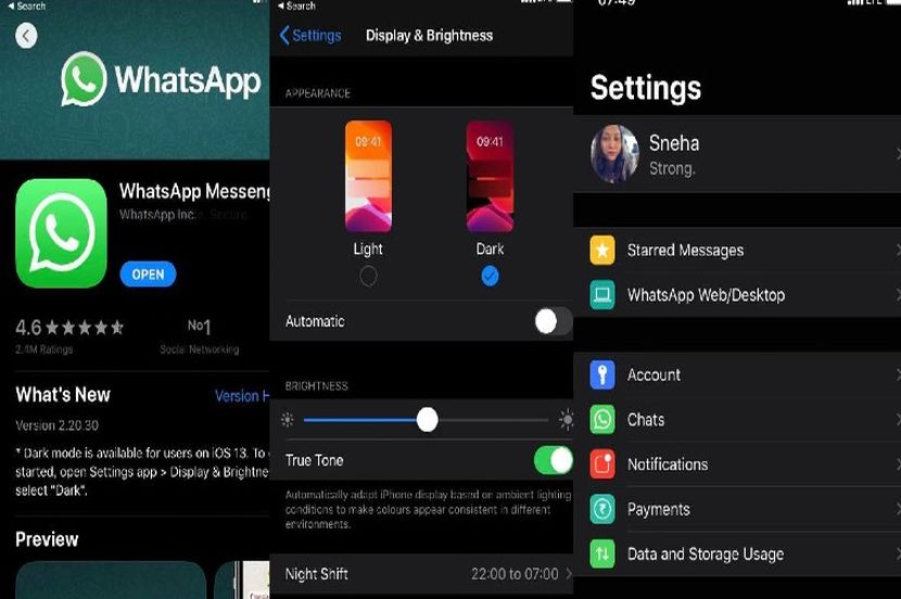 WhatsApp वर झाली ‘डार्क मोड’ची एंट्री, कसा करायचा वापर?