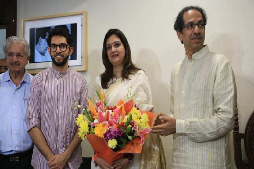 राज्यसभा निवडणूक : शिवसेनेकडून प्रियंका यांना उमेदवारी
