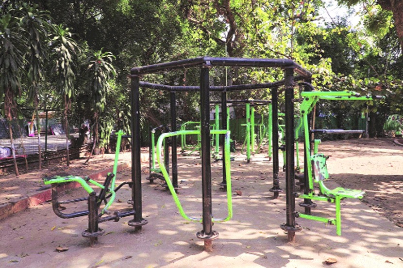 खुल्या व्यायामशाळेतील साहित्य खरेदी वादात