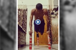 Video : नवदीप सैनीचा फिटनेस पाहून तुम्हीही व्हाल थक्क