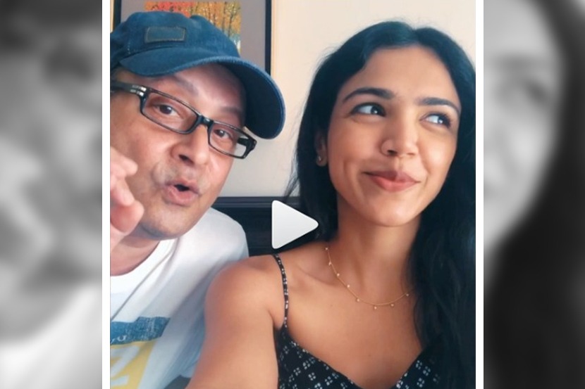 sachin pilgaonkar with dauther