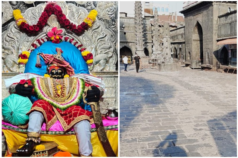 असंख्य भक्तांचे आराध्यदैवत दख्खनचा राजा श्री जोतिबा देवांची दरबारी अलंकारिक महापूजा अशी बांधली होती.
