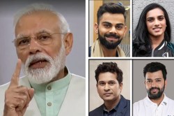 पंतप्रधान मोदींची विराट, सचिन, रोहित, गांगुलीसह ४० क्रीडापटूंसोबत बैठक