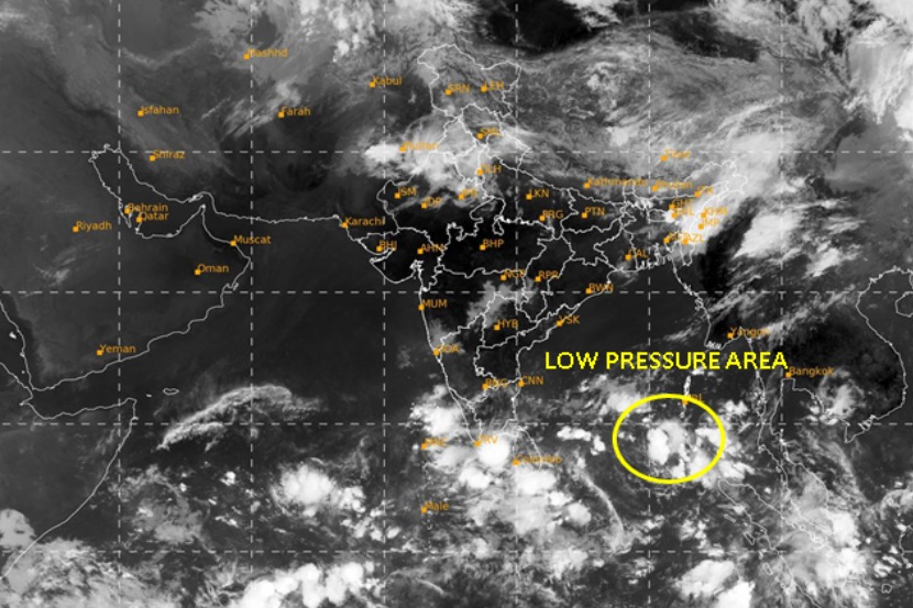 अम्फान चक्रीवादळ (फोटो सौजन्य: एएनआय)