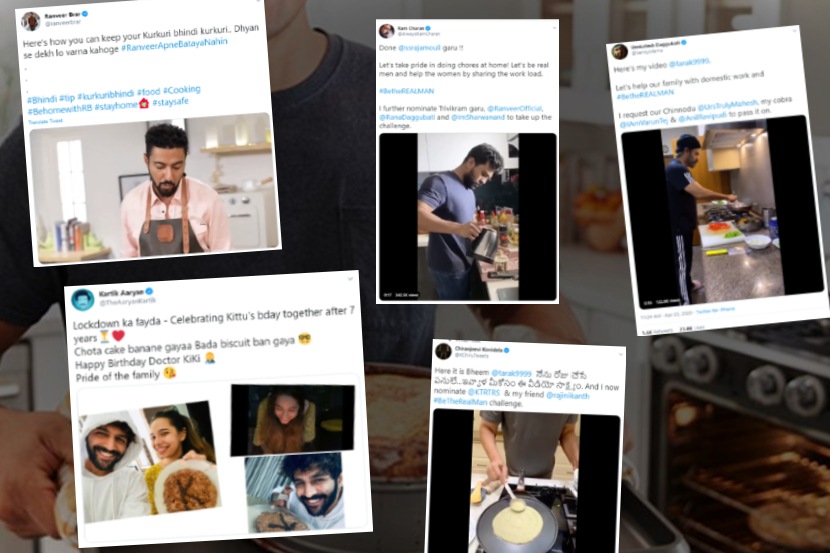 Men at Work: पुरुषांनाही पडली स्वयंपाकाची भूरळ; अभिनेत्यांपासून सामान्यांनी शेअर केली त्यांची किचनमधील कलाकारी