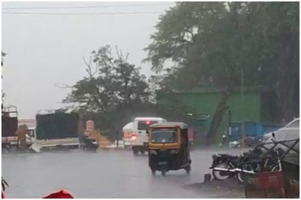 कोल्हापुरात मान्सूनपूर्व पावसाची दमदार हजेरी