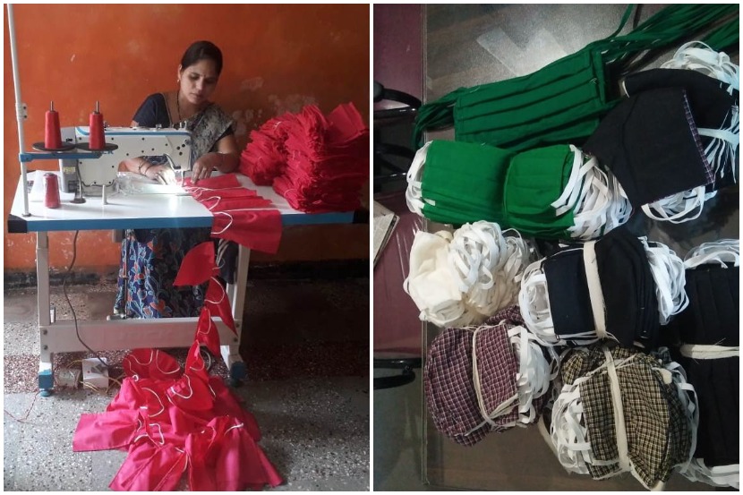 कोल्हापूर : ३०५ स्वयं-सहाय्यता समुहांकडून साडेपाच लाख ‘मास्क’ निर्मिती