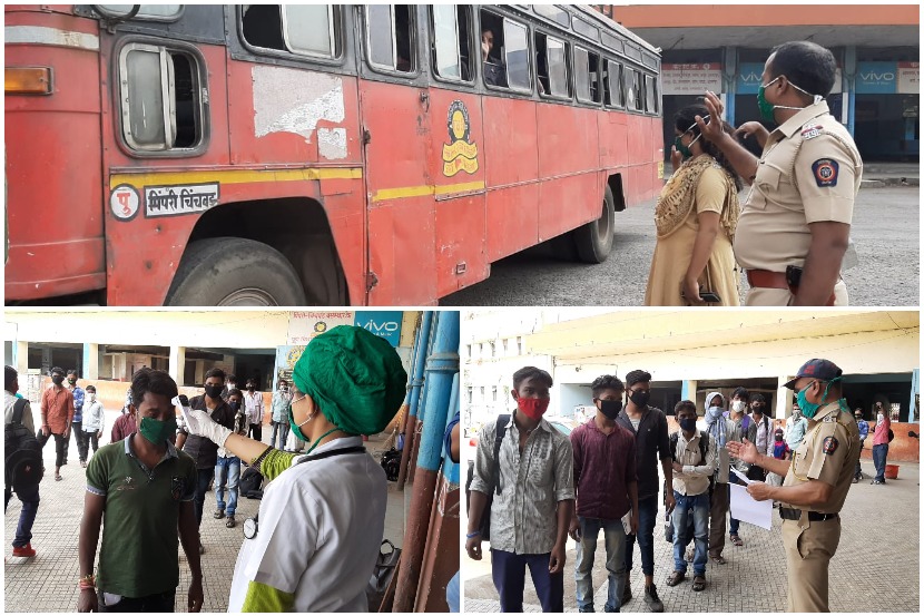 पिंपरी-चिंचवडमधून १२०० परप्रांतीय मजूर मूळ राज्यात रवाना