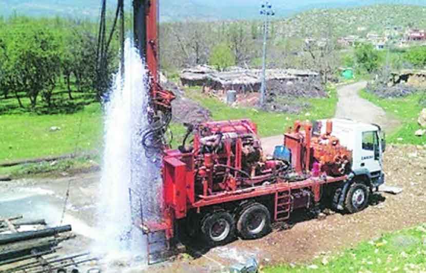 विंधण विहिरींच्या कामाला सुरुवात