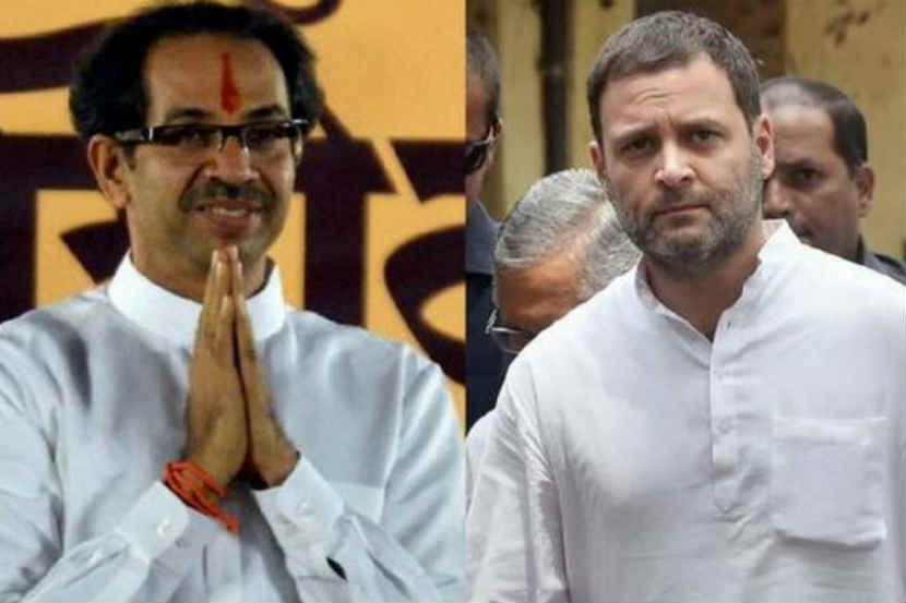 मुख्यमंत्री उद्धव ठाकरे व काँग्रेस नेते राहुल गांधी (संग्रहित छायाचित्र)