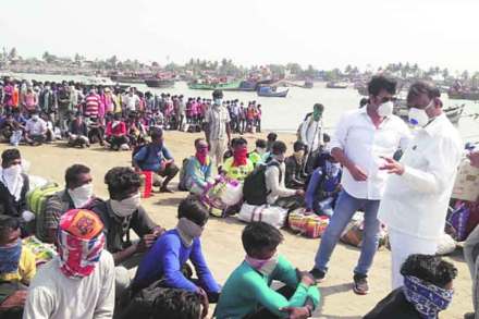 परतलेल्या खलाशांची उपासमार ; आठ हजार खलाशी चिंताग्रस्त