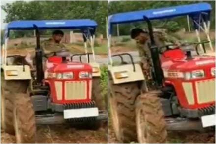 Video : ट्रॅक्टरवर बसून धोनी रमला ऑर्गेनिक शेतीमध्ये Video : ट्रॅक्टरवर बसून धोनी रमला ऑर्गेनिक शेतीमध्ये