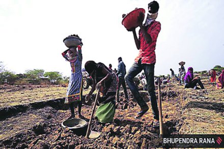 ‘मनरेगा’मुळे सकारात्मकता! ‘मनरेगा’मुळे सकारात्मकता!