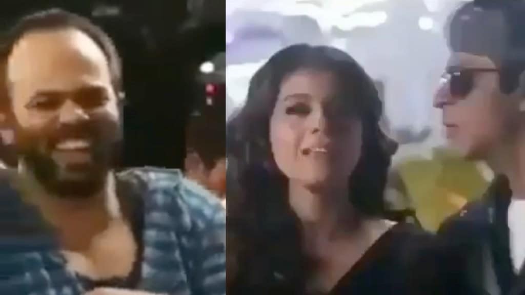 Video: डान्स करता करता शाहरुखने केले काजोलला किस, व्हिडीओ व्हायरल