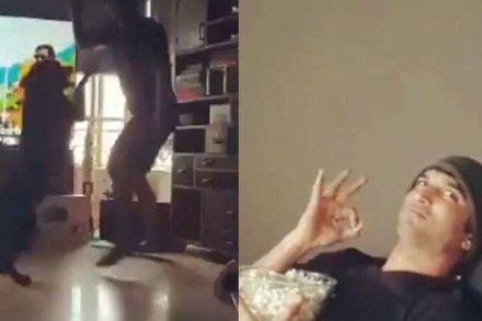 सुशांतचा फजसोबत गोविंदाच्या गाण्यावर डान्स; व्हायरल होतोय व्हिडीओ