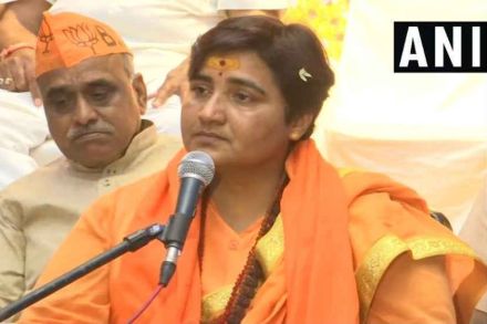 खासदार प्रज्ञासिंह ठाकूर. (संग्रहित छायाचित्र/एएनआय)